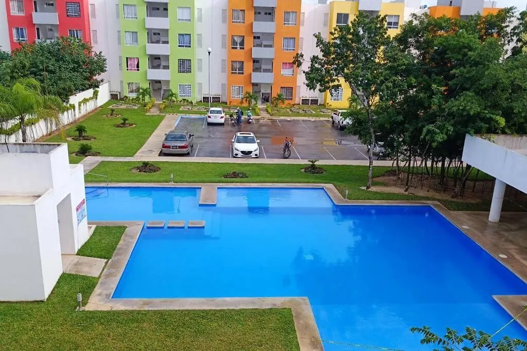 Apartamento En Privada Xcacel Cerca De La Playa Playa del Carmen Mexico